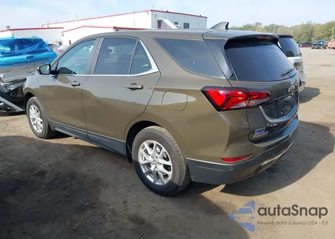 2023 Chevrolet Equinox Lt из США, поврежденный, VIN 3GNAXKEG9PL259527